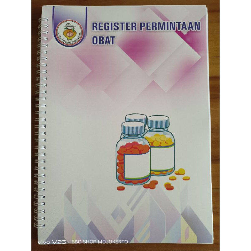 

BUKU REGISTER PERMINTAAN OBAT