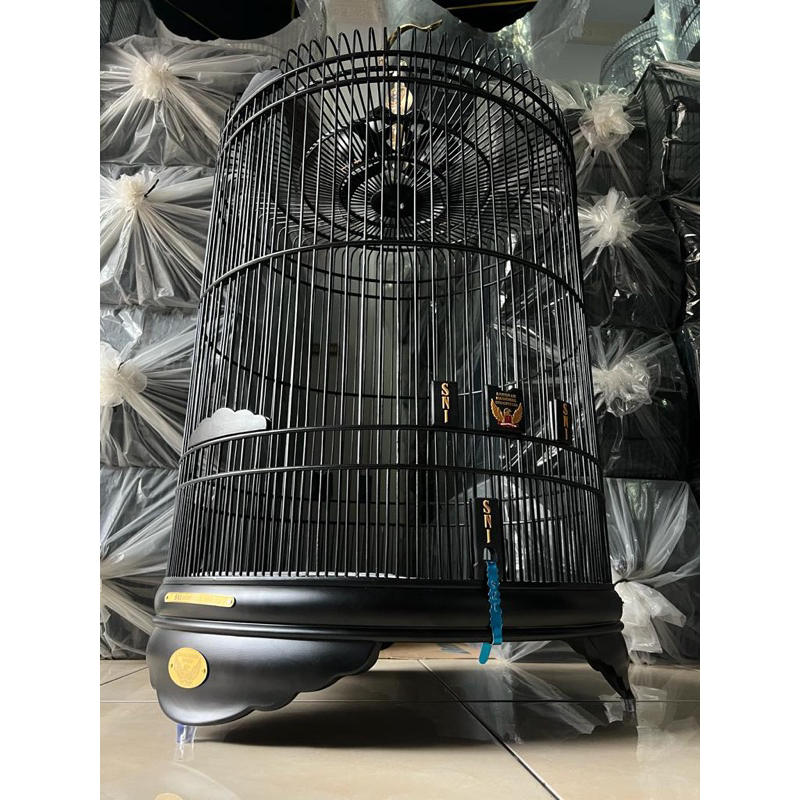 Sangkar Murai SNI Blackdoff No 2/Kandang Murai SNI (TEBOK PVC)