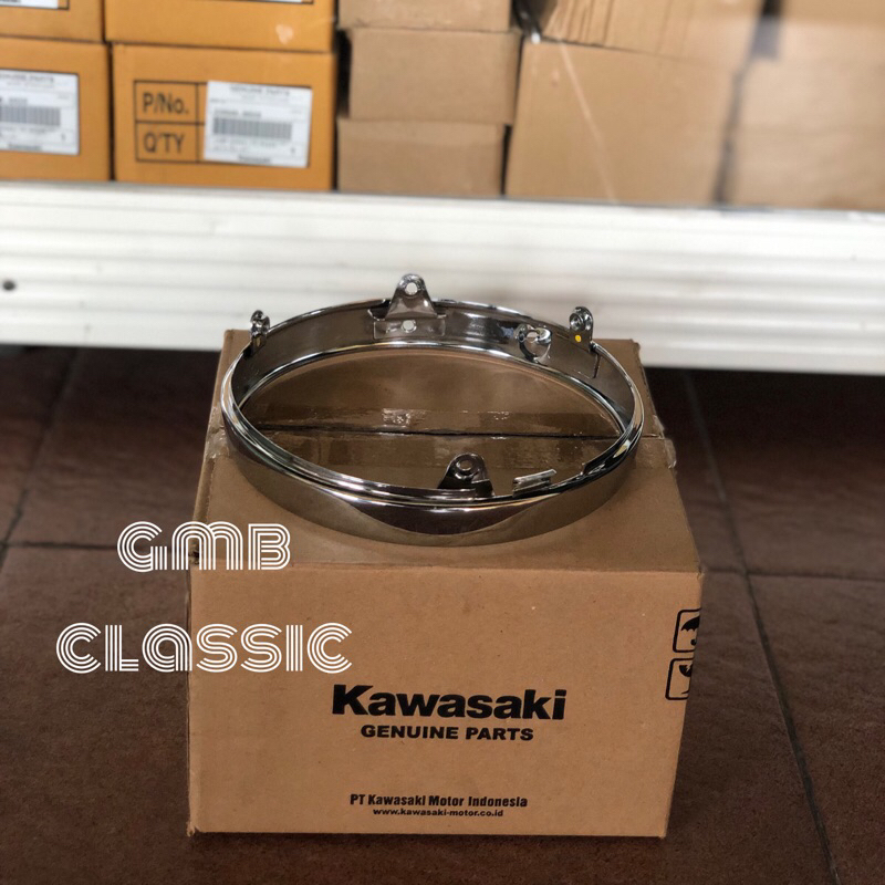 ring batok lampu ninja ss original kawasaki ring batok ninja ss r