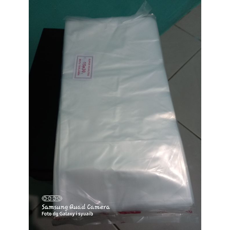 

plastik PE minyak dan santan ukuran 15x30