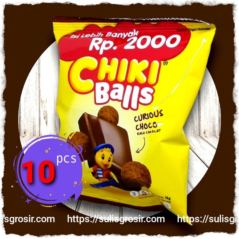 

Chiki Balls Coklat Renceng Isi 10 Pcs