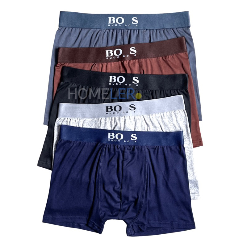 Celana Dalam Pria (1 Box Isi 3 Pcs) / Celana Dalam Boxer Pria Dewasa / Cd Sempak Boxer Pria