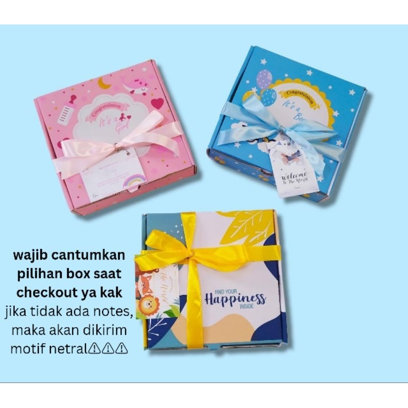 Hampers bayi/Kado bayi/Kado lahiran/ Setelan Boy