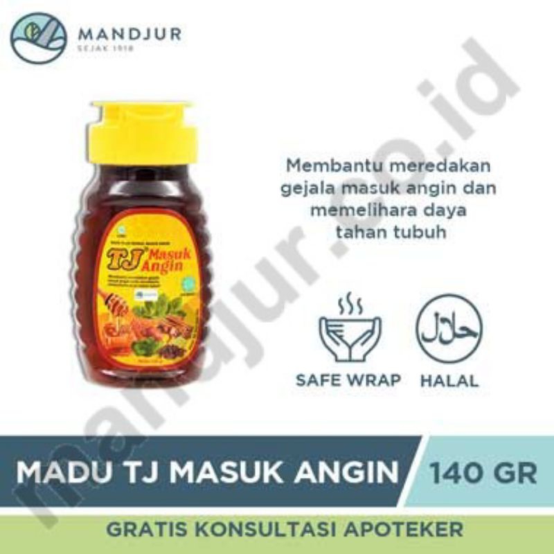 

Madu Tj Masuk Angin 140gr