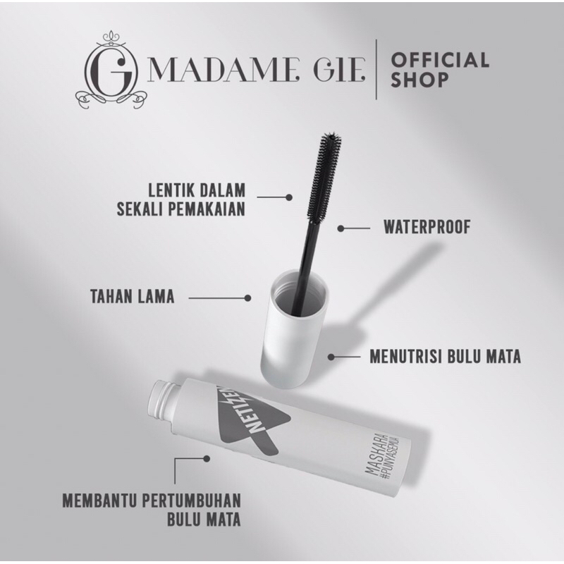 Madame Gie Mascara Netizen - Make Up Maskara Waterproof