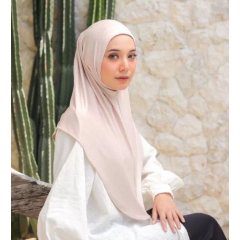 Jilbab Bergo Malay Jersey | Bergo Malay Jersey Premium