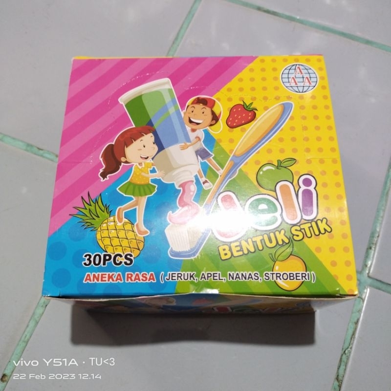 

permen sikat gigi isi 30 pcs