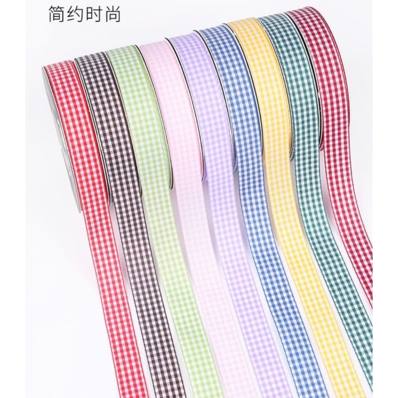 

Pita motif kotak , pita grid , pita import , pita kotak , pita kado