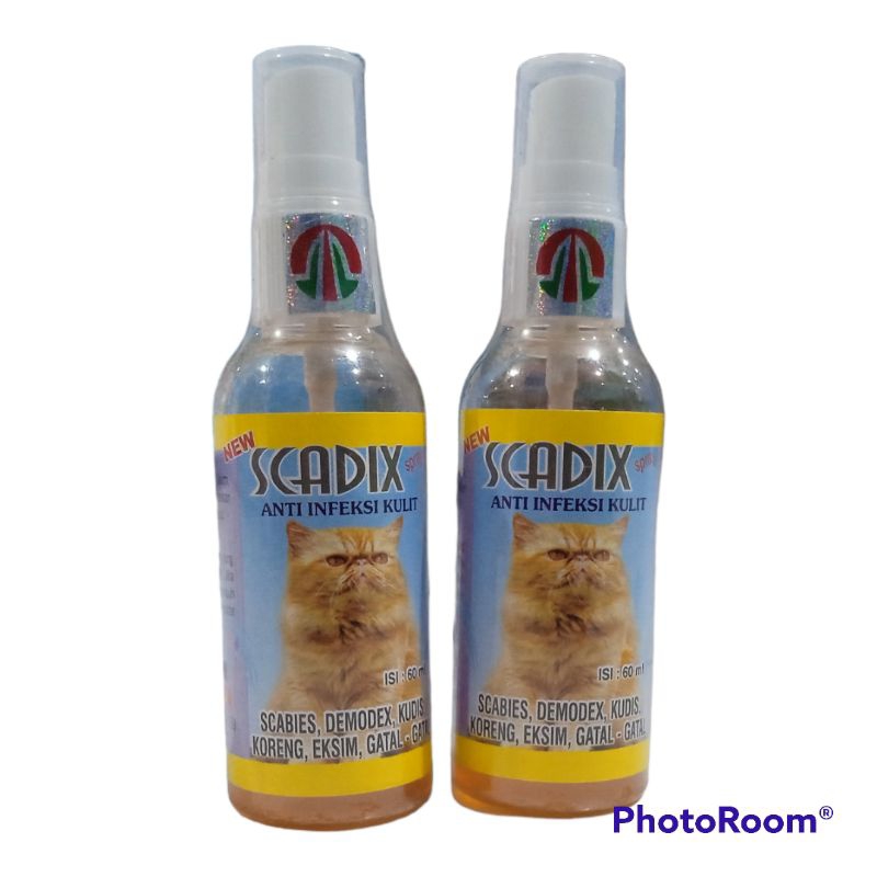 Obat Kucing SCADIX Spray Anti Infeksi Kulit Kulit - 60ml