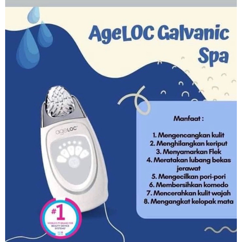 Galvanic face spa