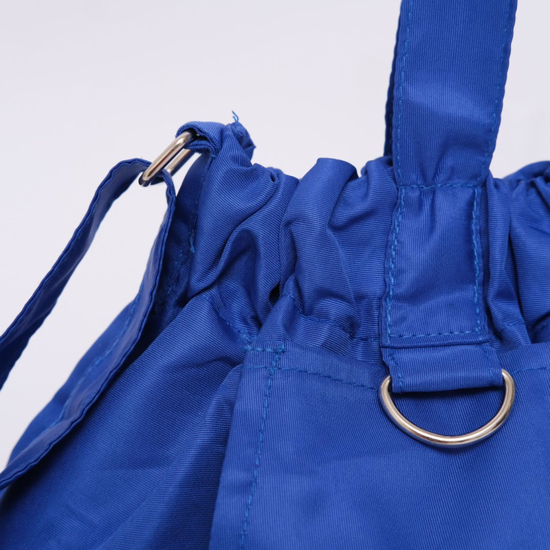 Dumpling Bag Tas Selempang Handle Bag Tas Wanita Tas serut Terbaru Size M Minor Mate Electrik Blue