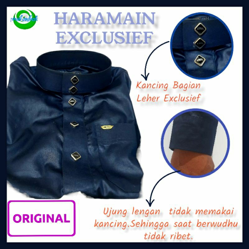 JUBAH PRIA_GAMIS PRIA  ALHARAMAIN AJMAL_EXLUSIIEF { size_52/22,50/22,50/20}