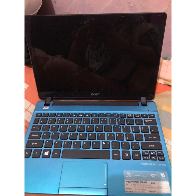notebook acer aspire one 725