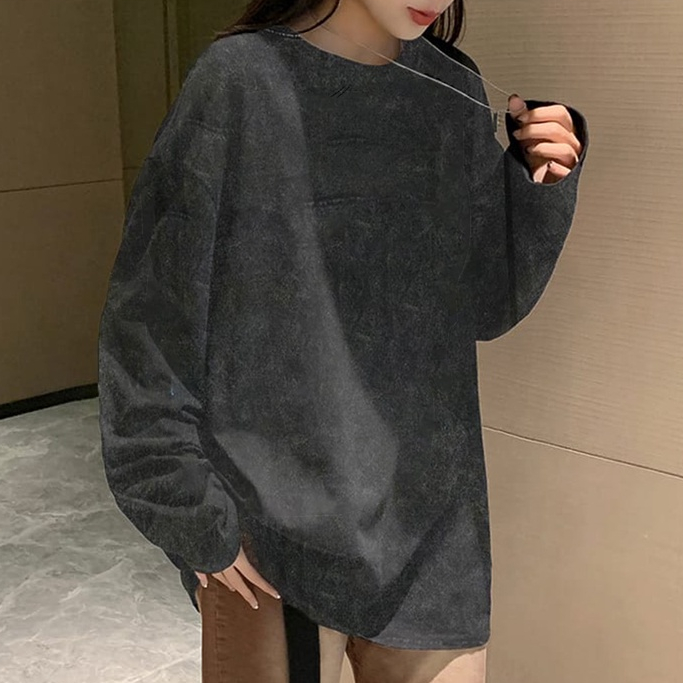 Stone Washed Mineral Wash Oversize T shirt