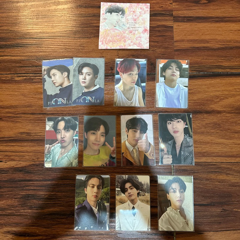 JHope Hoseok Hobi Taehyung V Jungkook Seokjin Jin Jimin Butter Album Official Korean Photocard Photo