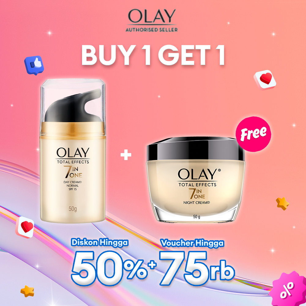 Olay Set Perawatan Anti Aging Gentle - Krim Pelembab