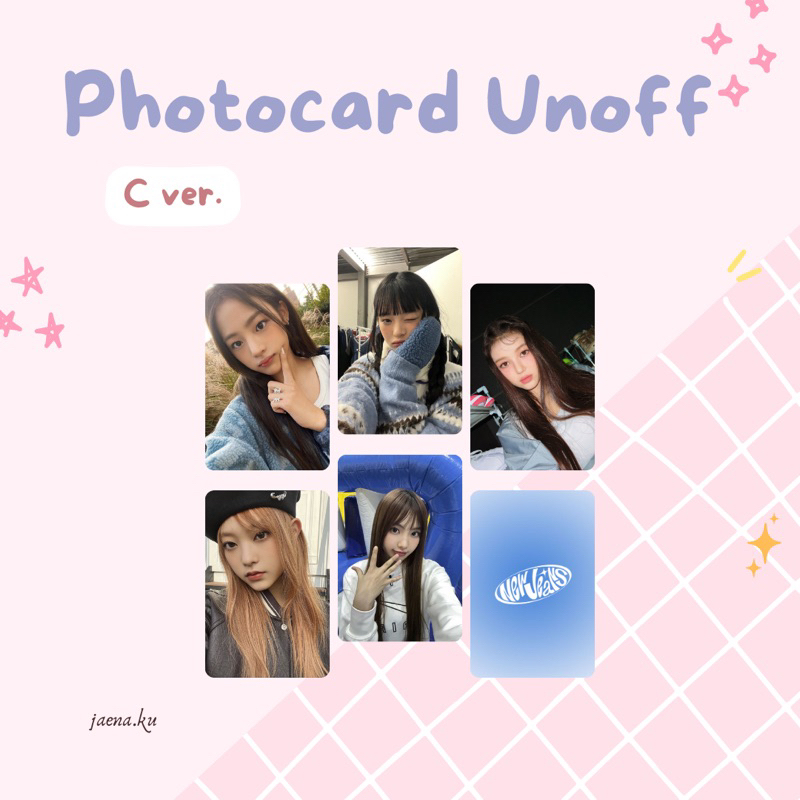 [NEW JEANS] PHOTOCARD SELCA #4 NEW JEANS