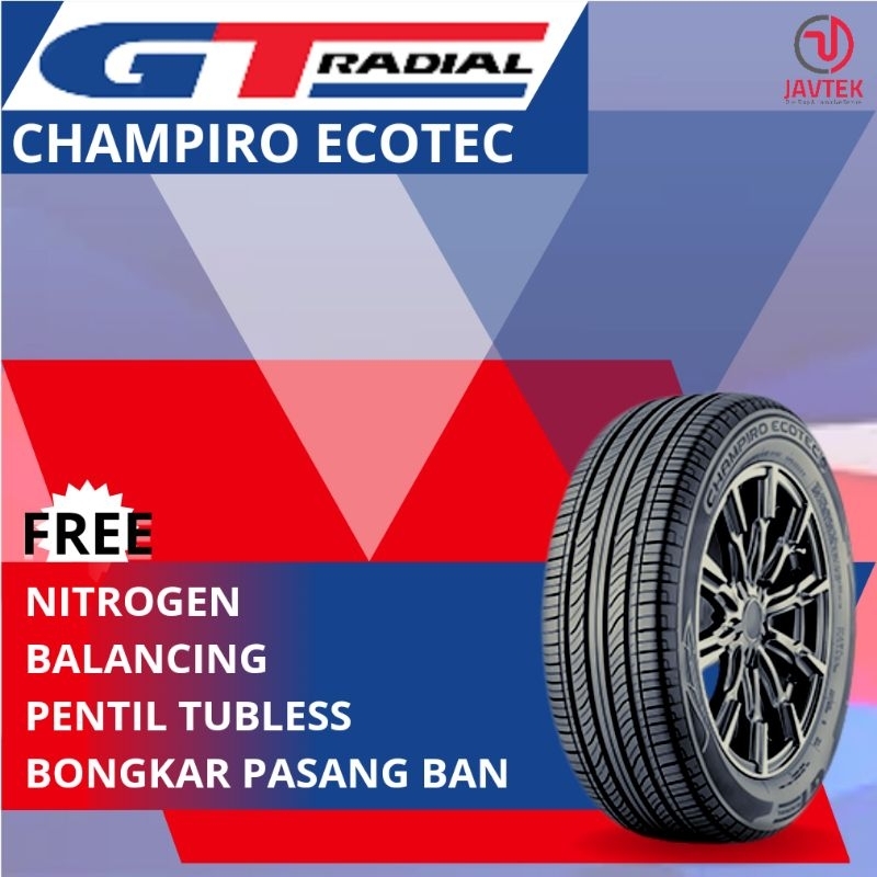 Ban mobil GT Radial Champiro Ecotec 195/65 R15 Ban Mobil Luxio Wuling 195 65 R15 Ban mobil ring 15 Ban mobil R15 Ban GT radial R15 Ban GT radial ring 15