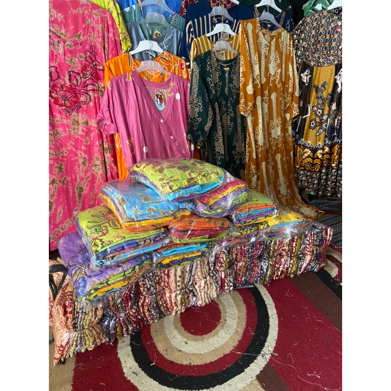 PAKET USAHA GROSIR DASTER RAYON SANTUNG STANDAR LD 100CM BUSUI BUMIL ISI 50PCS