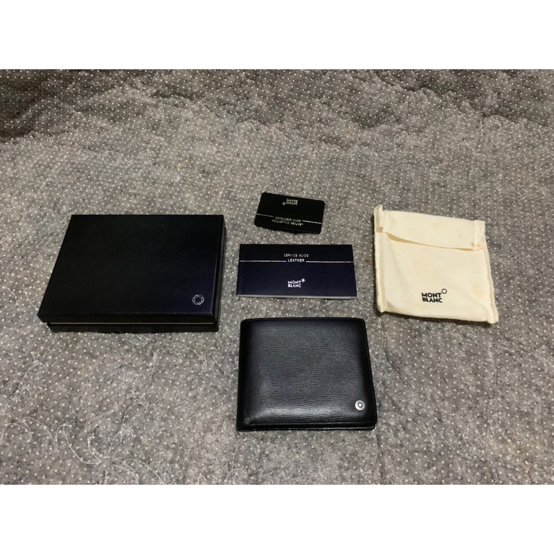 dompet pria original montblanc/genuine men's wallet preloved