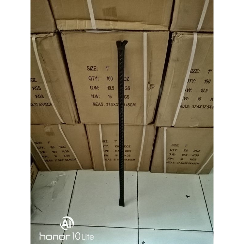 Linggis besar 90cm besi ulir 22mm - Linggis cabut Paku - Linggis jungkit - Linggis besar