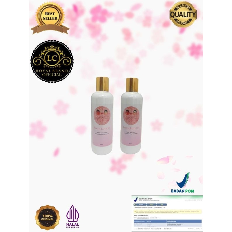 GLOW UP WHITE250ml pemutih badan & muka permanen glowupid 100% original 2 botol