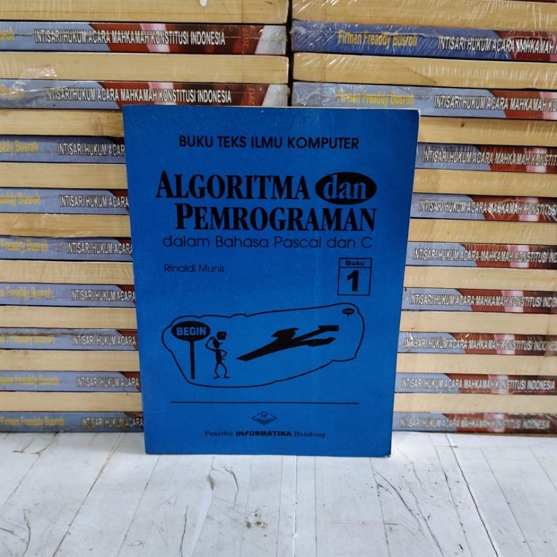 

BUKU ORIGINAL - BUKU TEKS ILMU KOMPUTER ALGORITMA DAN PEMROGRAMAN DALAM BAHASA PASCAL DAN C BUKU 1