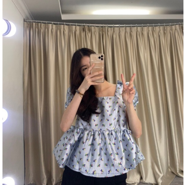 READY STOCK FLORA TOP