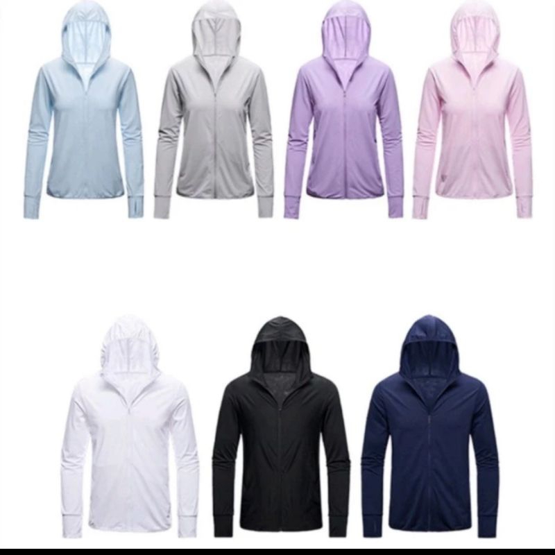	 [GRATIS ONGKIR] AIRism Jaket UV Protection Mesh Yoga Fitness Dry fit WOMEN	