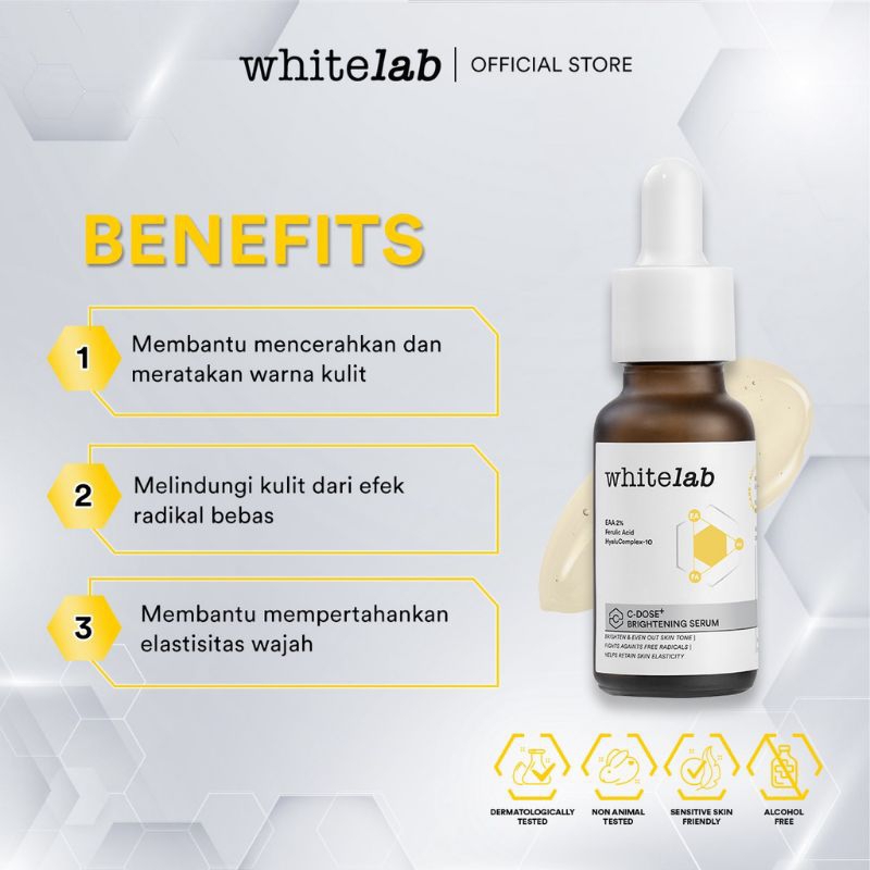 WHITELAB C-Dose+ Brightening Serum Vit C 20ml