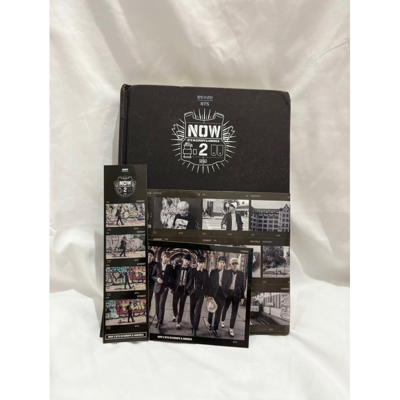 BTS Now 2 in Europe and America Fullset with Jimin Bookmark