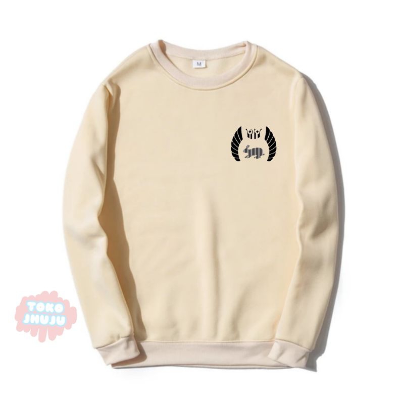 Sweater Jungkook Run Bts 2023 Logo Kecil