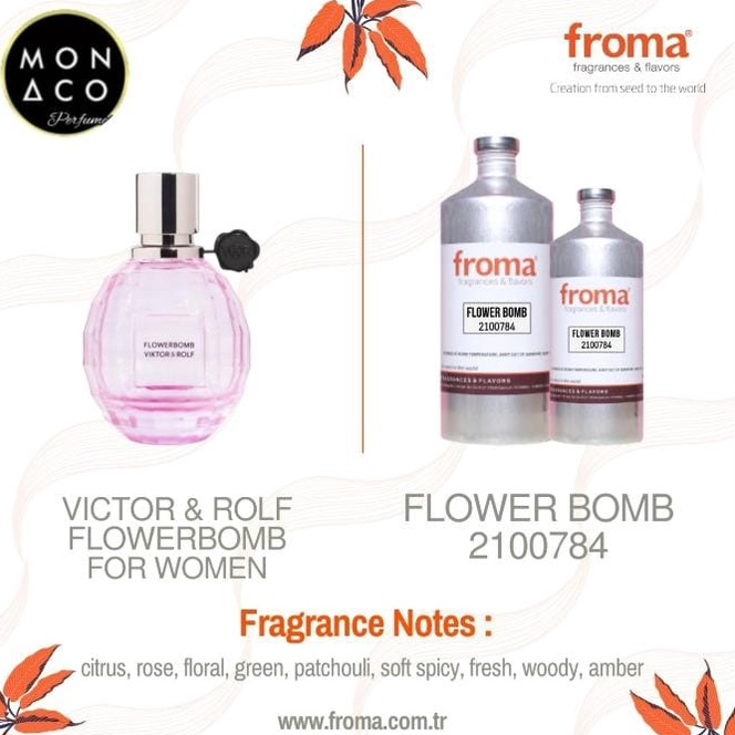 BIBIT PARFUM VR FIowerBomb  BY FROMA - ASLI 100%