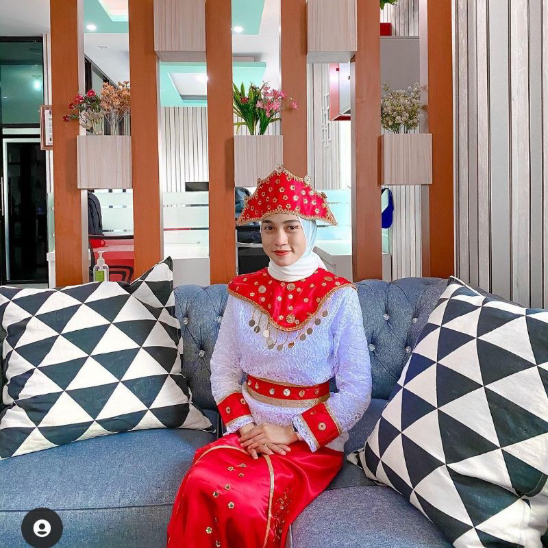 Baju adat dewasa Maluku satuan (Laki/Cewek)