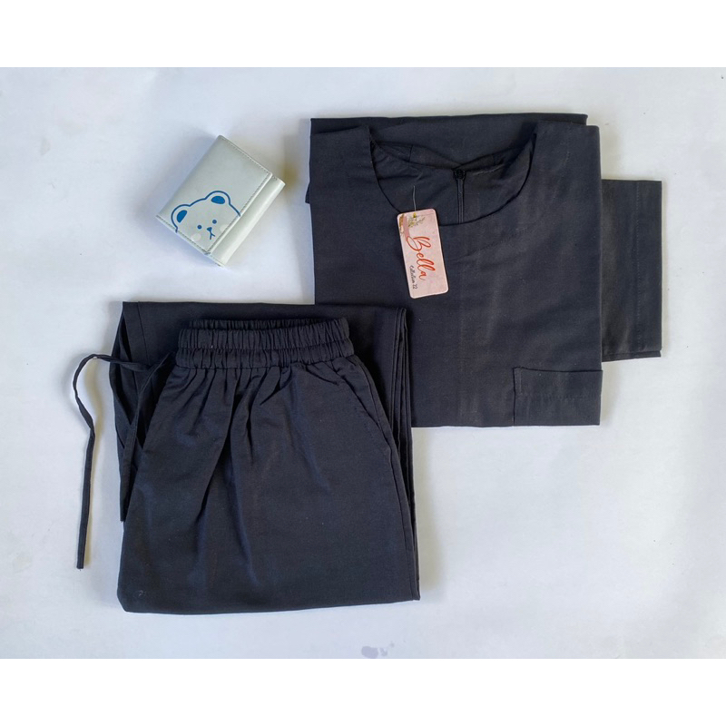 COZIE ONE SET JOMBO setelan wanita TERBARU XXXL,one set KATUN Linen premium  TERLAKU TERLARIS kekian  one set murah termurah