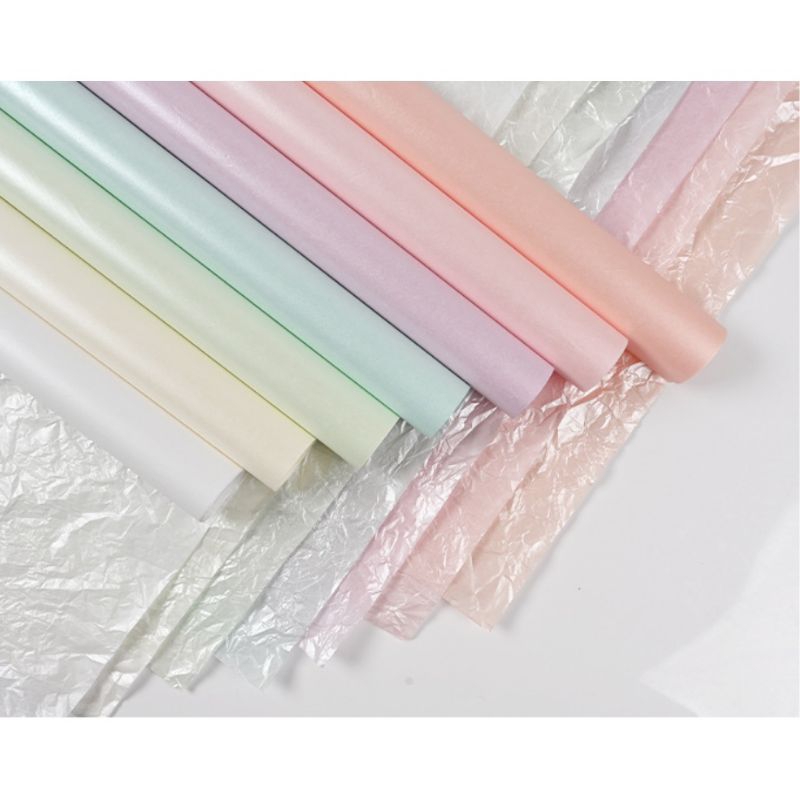 

Kertas Cellophane Pearlescent Free Packing Non Waterproof Buket Bunga Flower Wrapping Paper Pearl Glitter Sydney Tissu Chellophane Murah Semi Transtulent Kertas Serut Sidney