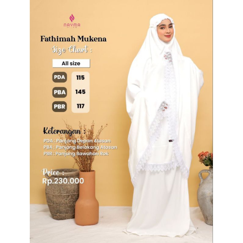 Mukena Maryam Nayma Hijab