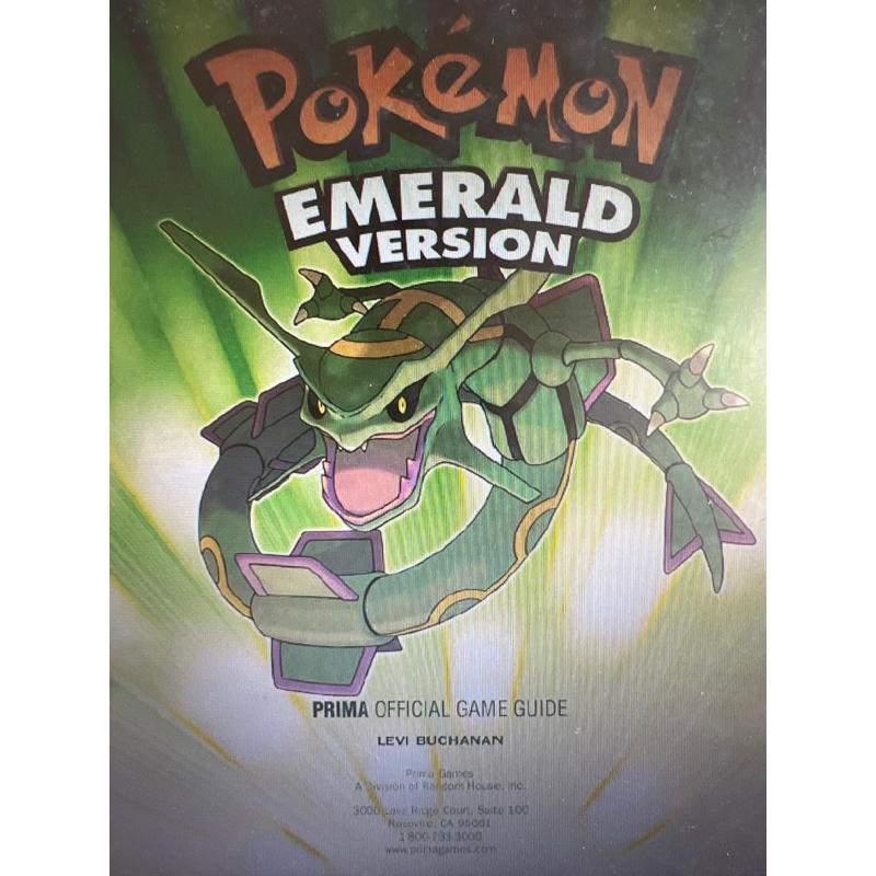 

Buku Panduan Digital Guidebook Pokemon Emerald Edition