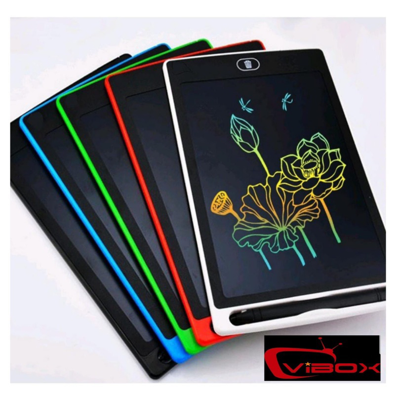 LCD Writing Tablet 8.5&quot; Eye Care Display Screen Lock Function Papan Tulis Anak/Dewasa B1 Promo Sen