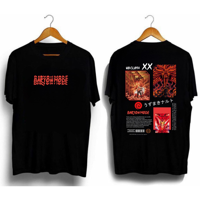 Kaos Naruto Baryon Mode Terbaru Ub cloth