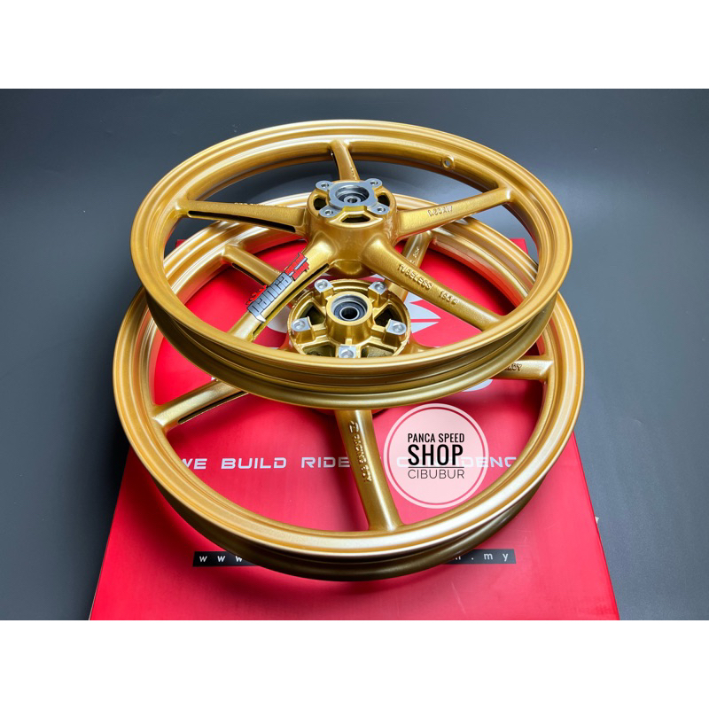 VELG RACING RCB SP522 MX KING 160/160 DEPAN LUBANG BAUT DISC 4
