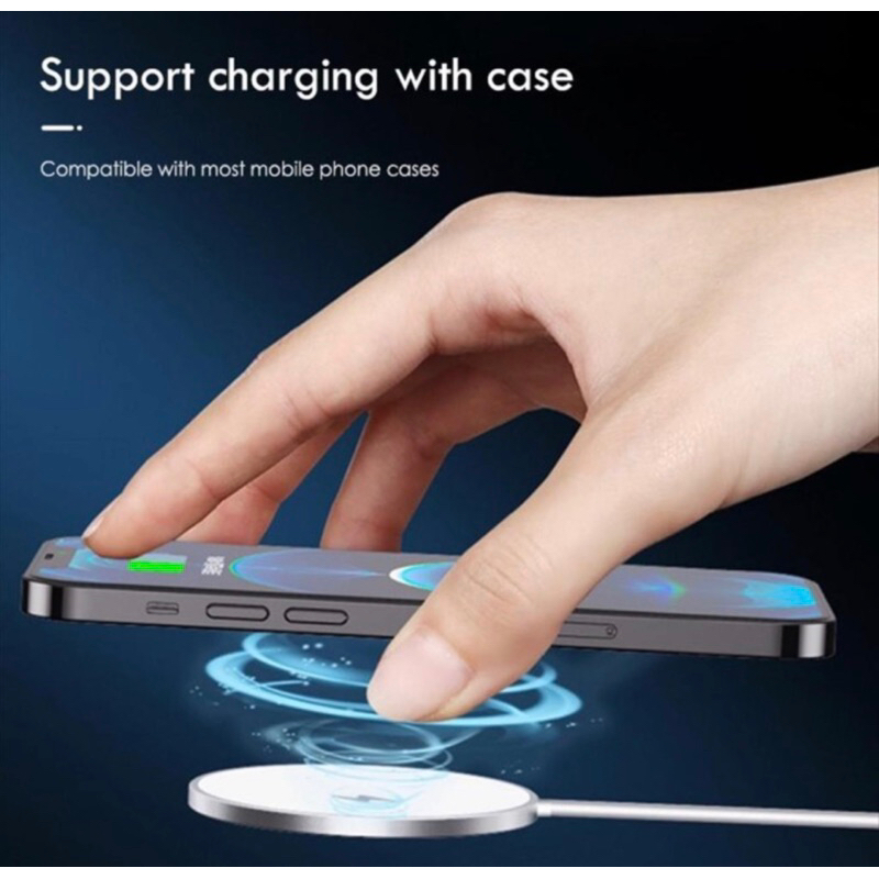 Magnetic Lightning 20w - Magnetic Wireless Charger Lightning 20w Fast Charging