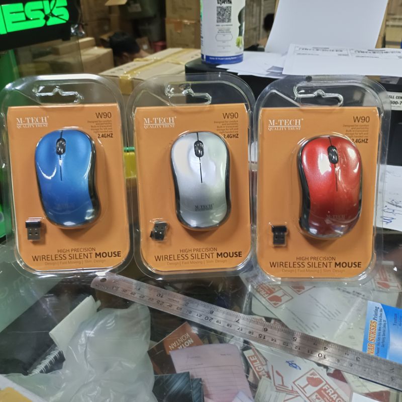 Mouse Wireless Silent M-Tech W90