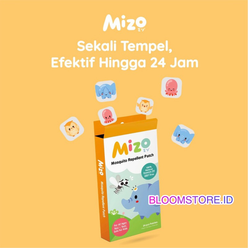 MIZO Mosquito Repellent Repelent Patch Sticker Stiker Tempelan Anti Nyamuk AntiNyamuk Ampuh Original Murah Termurah Anak Bayi Baru Lahir Dewasa Newborn