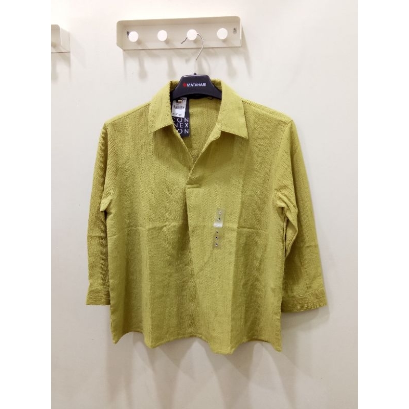 connexion blouse wanita 100% original size S -  XL