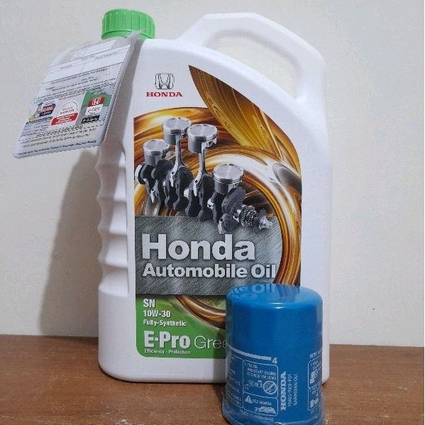 promo paket epro green honda 10w-30+filter oli utk mobil :brio/mobilio/brv/jazz/freed/city/crv dll