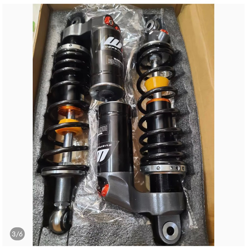 shockbreaker belakang bebek 320mm tabung atas rxking tiger cb