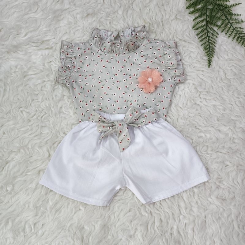 Baju anak perempuan Set celana bayi *flow* baby girl