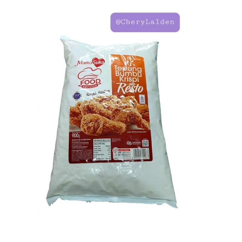 

❤️Chery❤️ Mamasuka Tepung bumbu krispi 900g