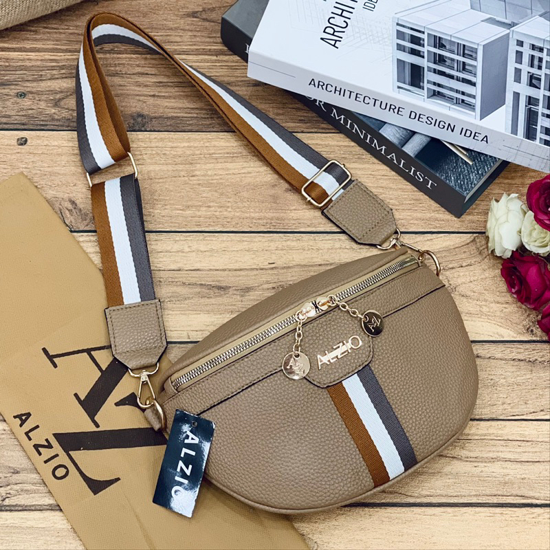 ALZIO - tas wanita pria pinggang bumbag import selempang - ALZIO WAISTBAG JONEV